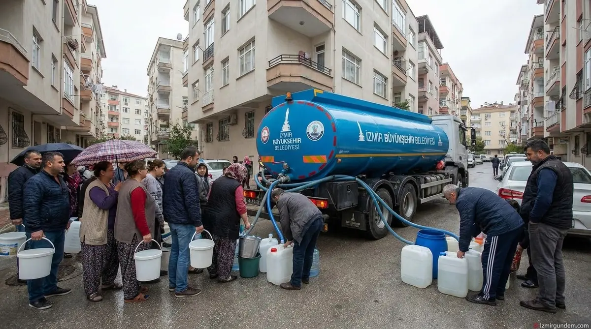 İzmir'de 5 İlçede Su Kesintisi