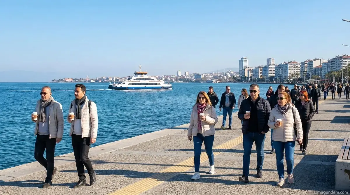 İzmir'de Güneşli Hava, Sabahlar Serin