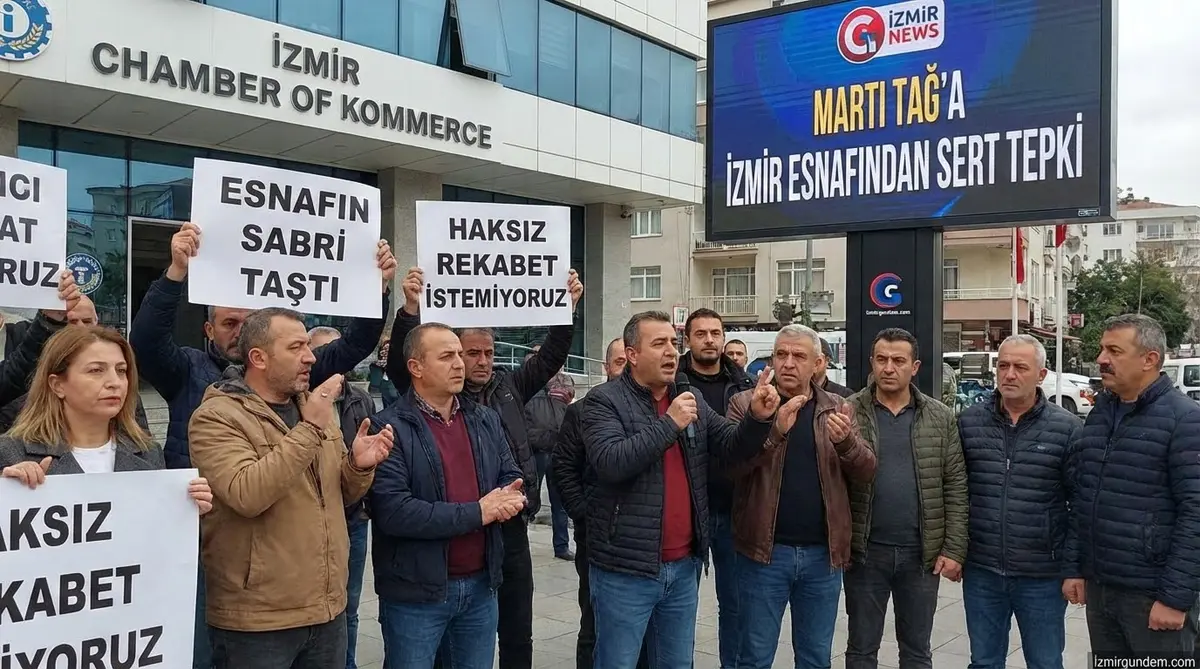 Martı TAG'a İzmir Esnafından Sert Tepki