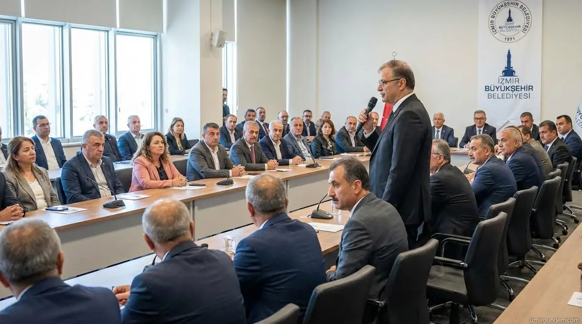 Tugay'dan Kemalpaşa Muhtarlarıyla Toplantı