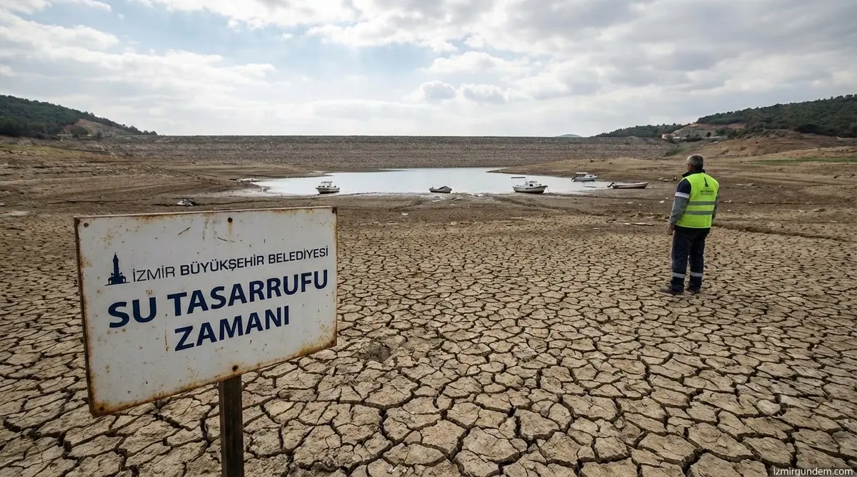 İzmir'de Su Alarmı: Barajlar Kritik Seviyede