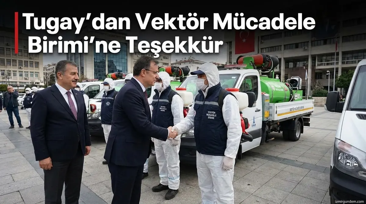 Tugay'dan Vektör Mücadele Birimi'ne Teşekkür