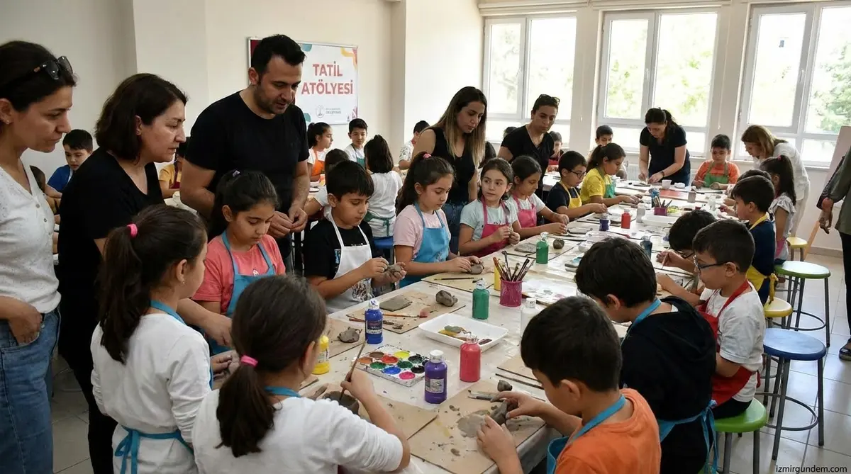 Karşıyaka'da Çocuklara Özel Tatil Atölyeleri