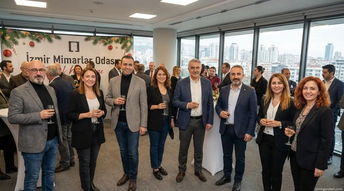 İzmirli Mimarlar Yeni Yıla Birlikte Merhaba Dedi