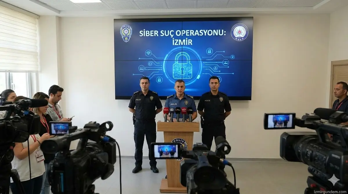 İzmir'de Siber Suç Operasyonu: Çok Sayıda Gözaltı