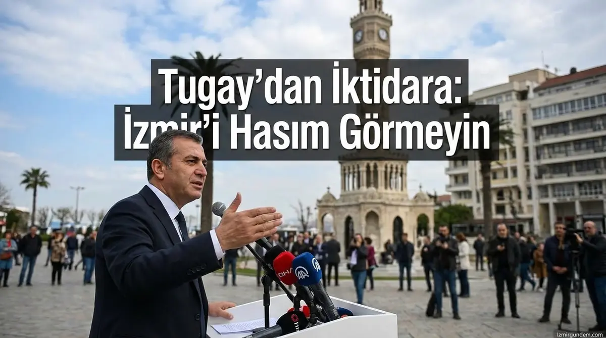 Tugay'dan İktidara: İzmir'i Hasım Görmeyin
