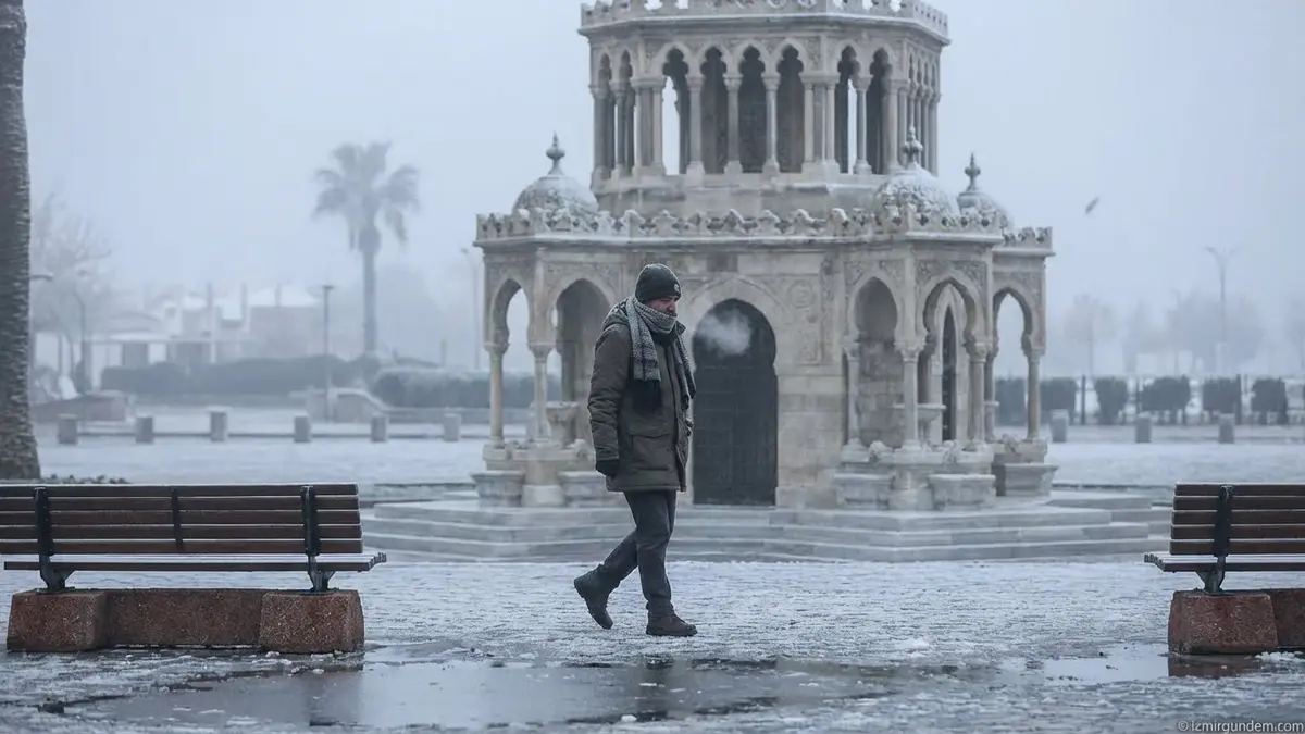 İzmir'de Don ve Soğuk Hava Uyarısı