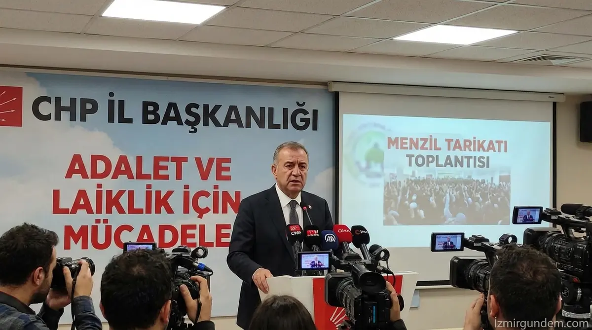 CHP'den Menzil Tarikatı Mitingine Tepki