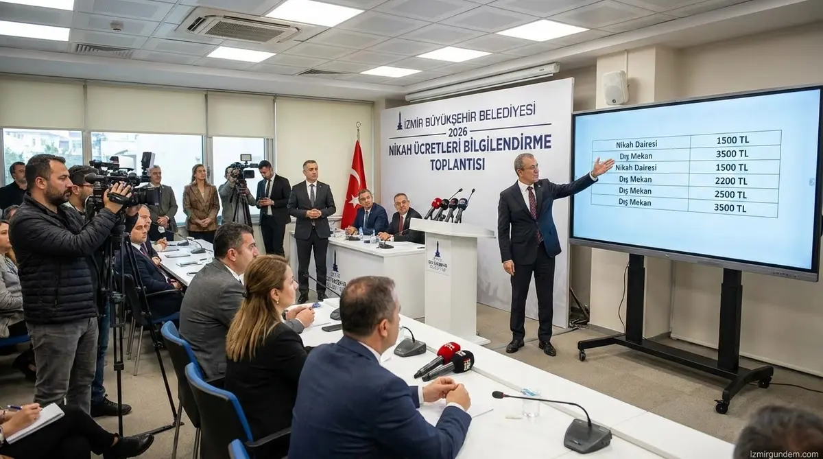 İzmir'de 2026 Nikah Ücretleri Açıklandı