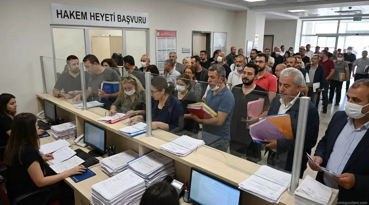 İzmir'den Hakem Heyetine Yoğun Başvuru