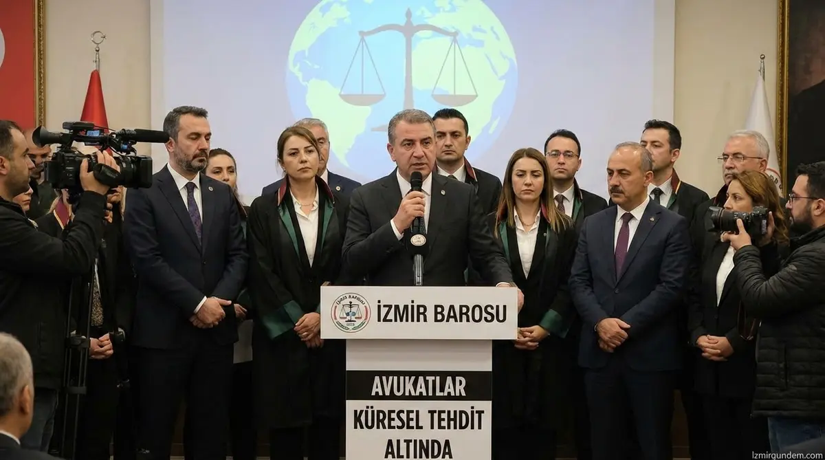 İzmir Barosu: Avukatlar Küresel Tehdit Altında