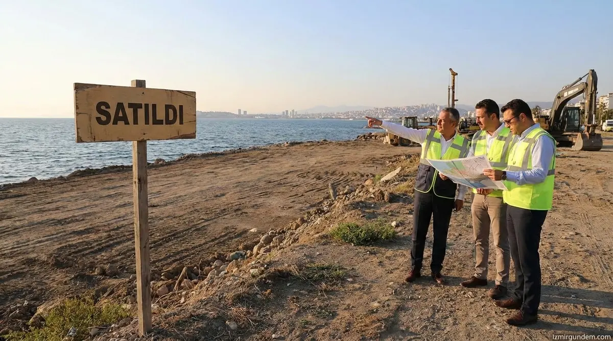 İzmir'de Denize Sıfır Araziler Satıldı