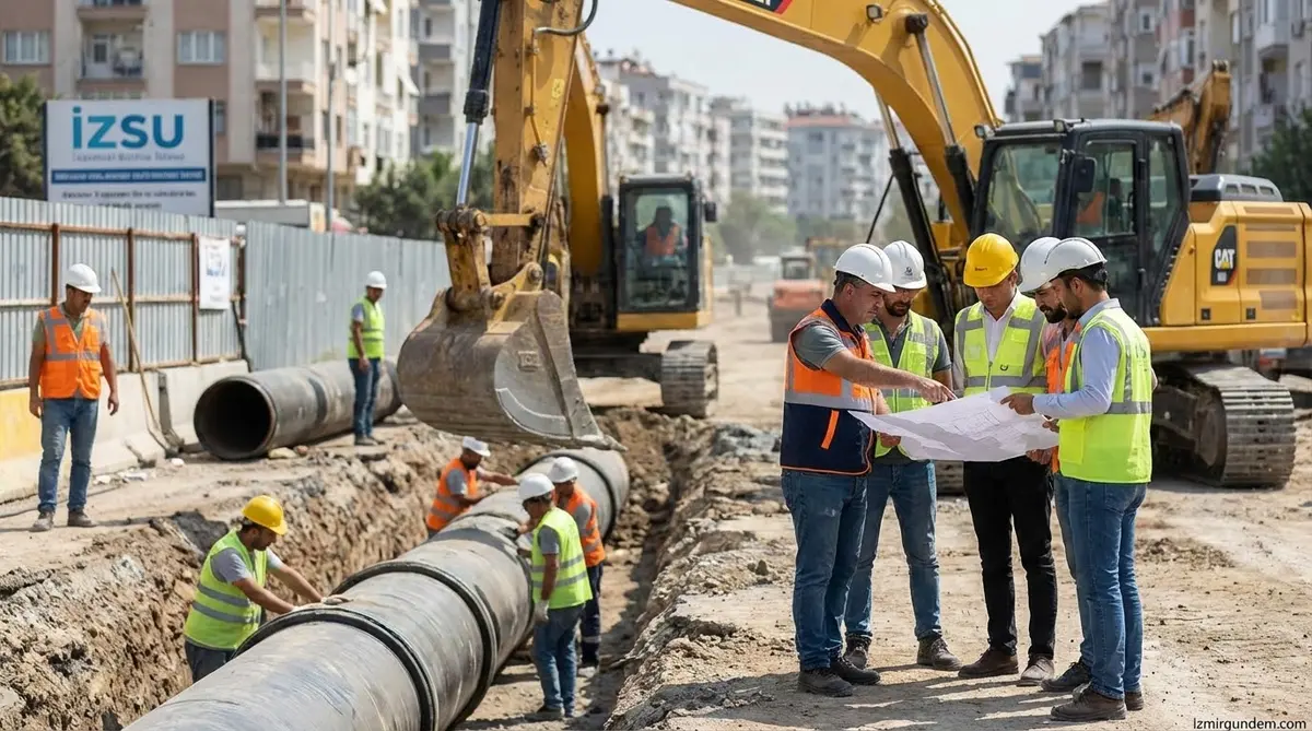 İZSU'dan İzmir'e 2.5 Milyar TL Altyapı Yatırımı