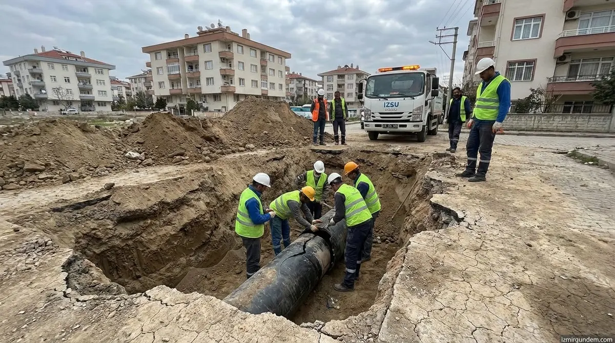 İzmir'de Bornova ve Menemen'de Su Kesintisi