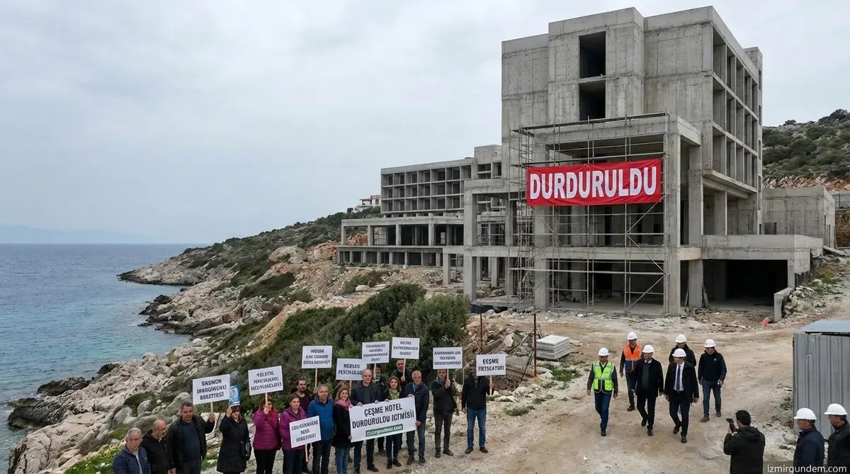 Çeşme Otel Projesi İptal Edildi