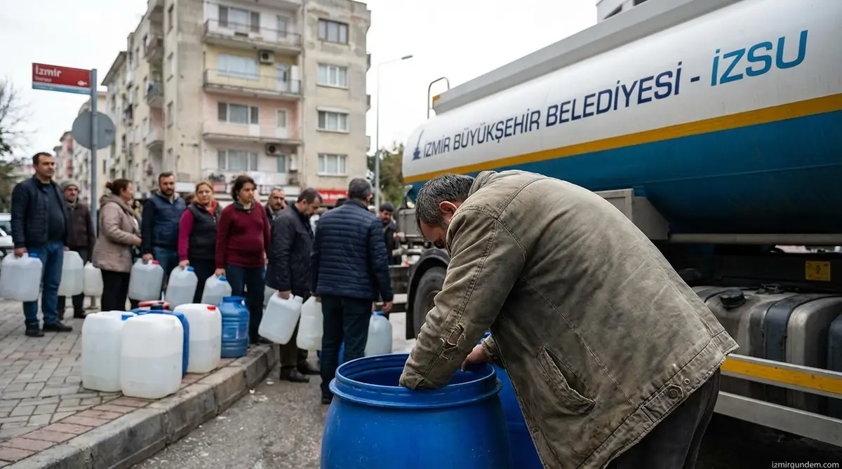 İzmir'de Su Kesintisi: Etkilenecek İlçeler