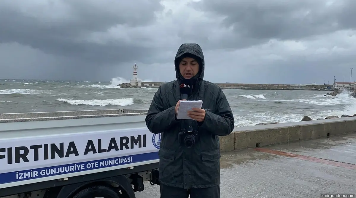 İzmir'de Fırtına Alarmı: Uzmanlardan Uyarı