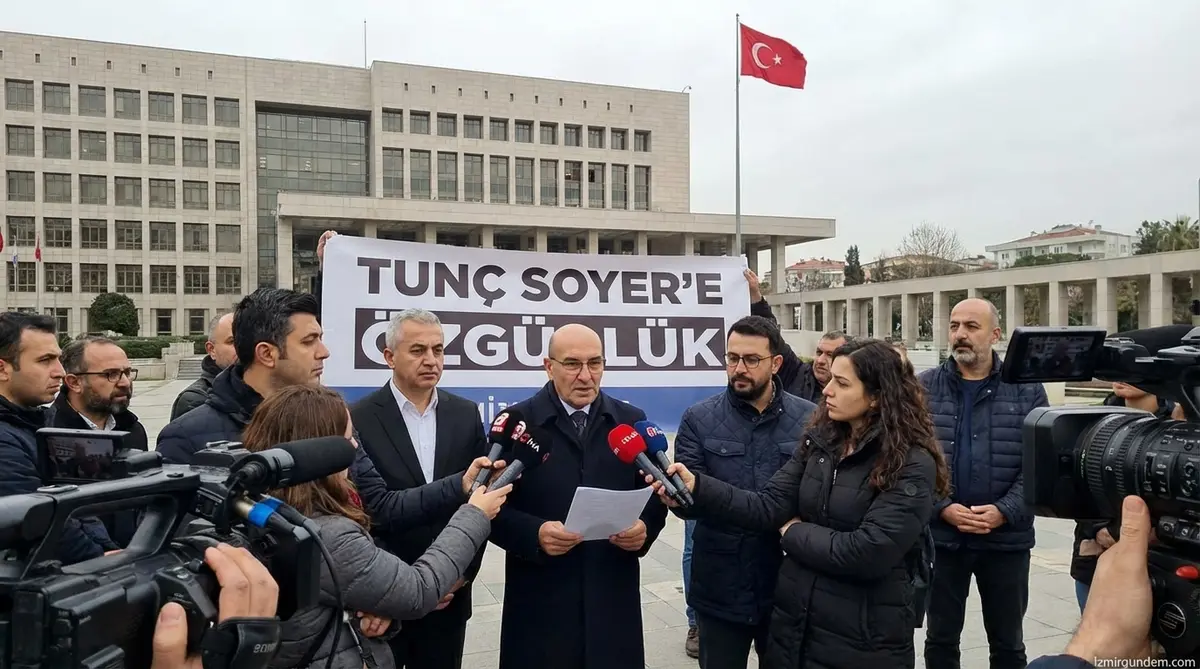 Tunç Soyer'den Cezaevinden Mesaj