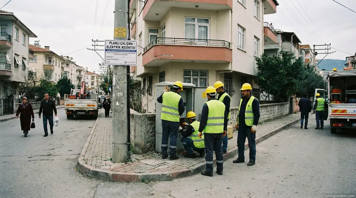 İzmir'de Planlı Elektrik Kesintileri (29 Ocak)