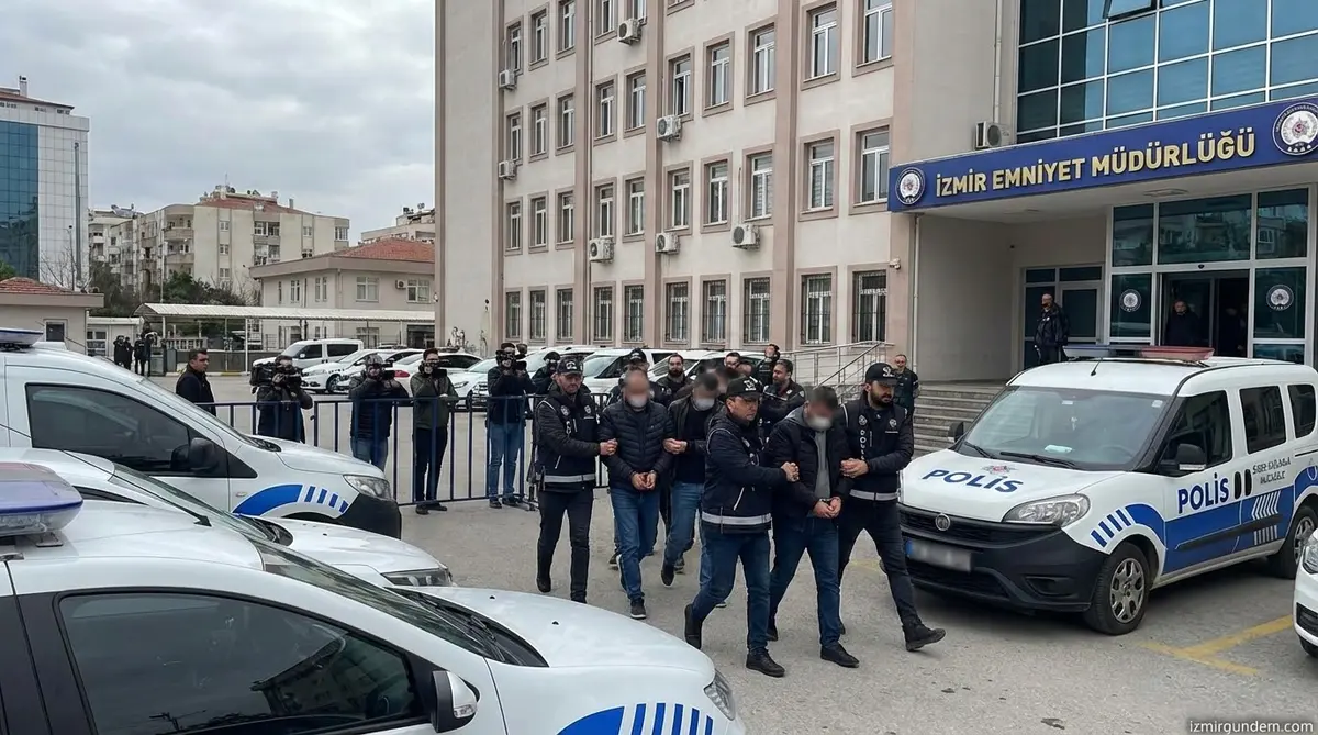 İzmir'de Siber Operasyon: Çok Sayıda Gözaltı
