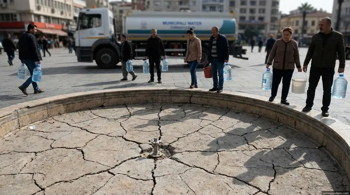 İzmir'de Su Kesintisi Sürüyor