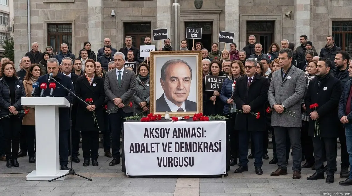 Aksoy Anması: Adalet ve Demokrasi Vurgusu