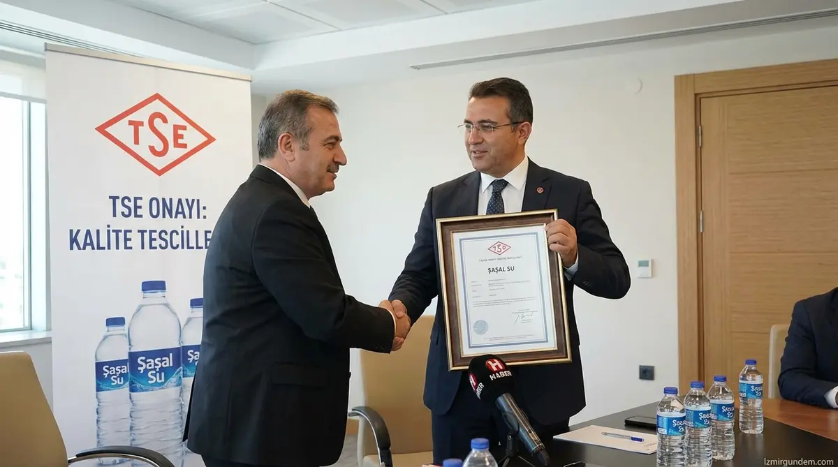Şaşal Su'ya TSE Onayı: Kalite Tescillendi