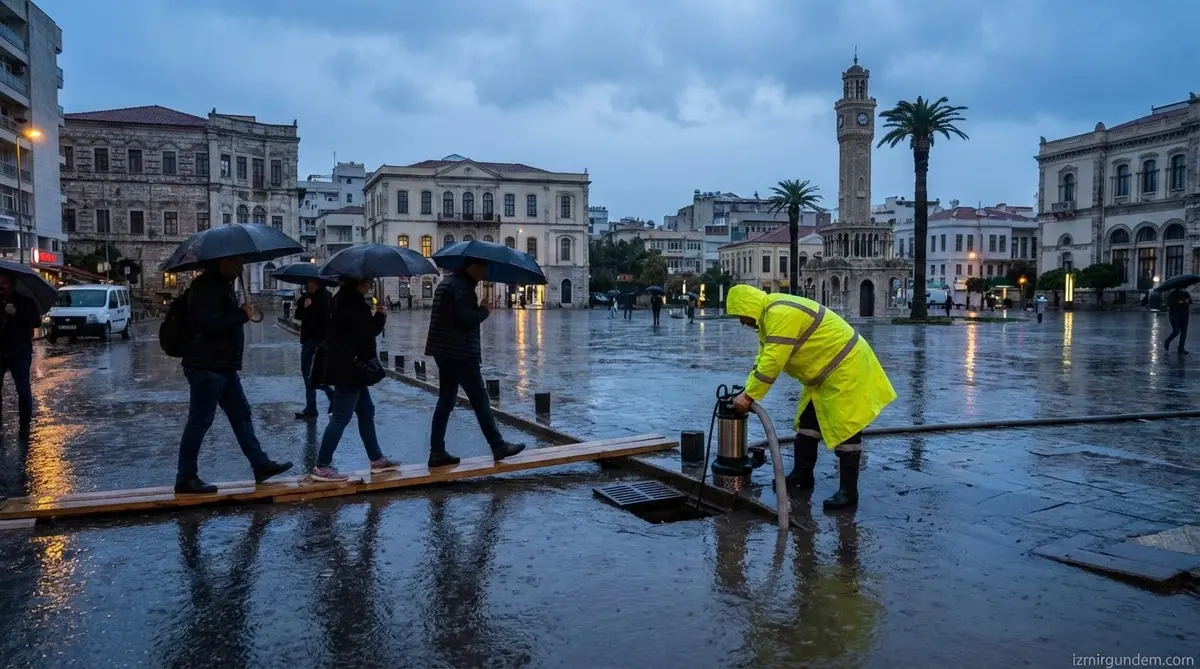 İzmir'de Ocak Ayı Yağış Rekoru Kırıldı