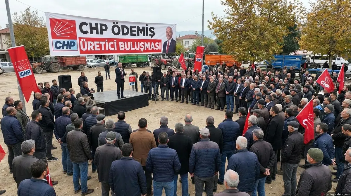 CHP'den Ödemiş'te Üretici Buluşması