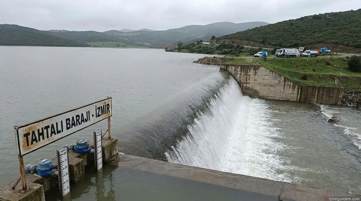 İzmir Barajlarında Doluluk Oranları Arttı