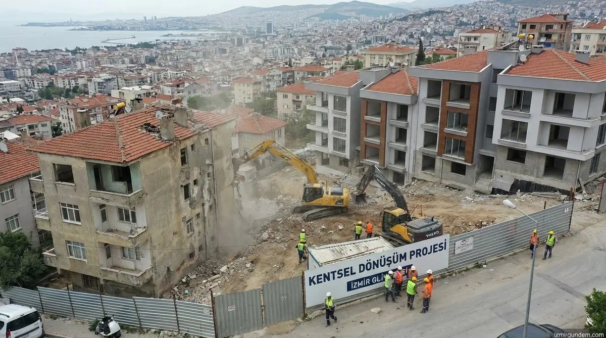 İzmir'de Kentsel Dönüşüm Hızlanmalı