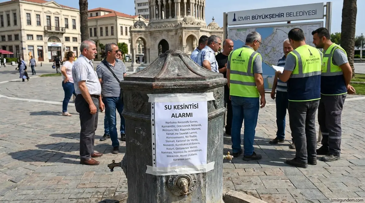 İzmir'de Su Kesintisi Alarmı: İşte Etkilenen İlçeler