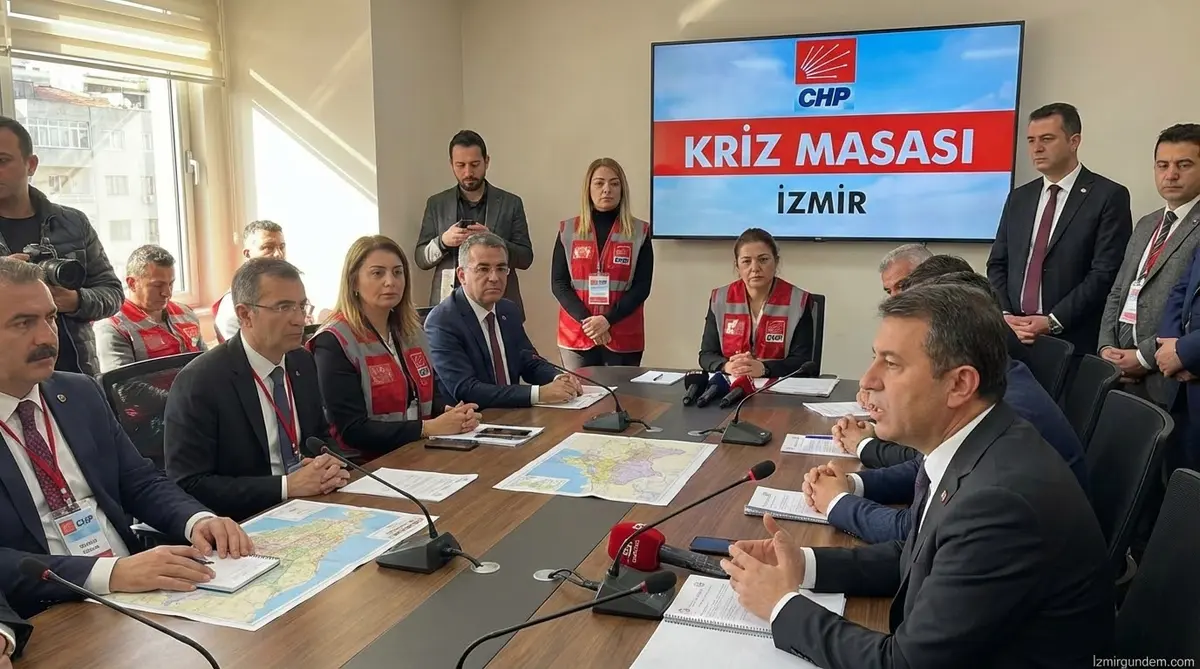 CHP'den İzmir Çıkarması: Kriz Masası Kuruldu
