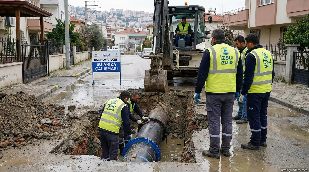 İzmir'de Su Kesintisi: Altı İlçede Arıza Alarmı