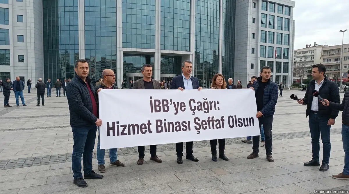 İBB'ye Çağrı: Hizmet Binası Şeffaf Olsun
