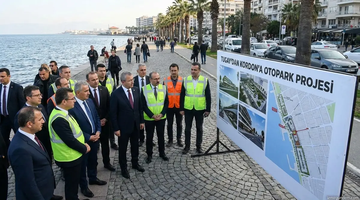 Tugay'dan Kordon'a Otopark Projesi