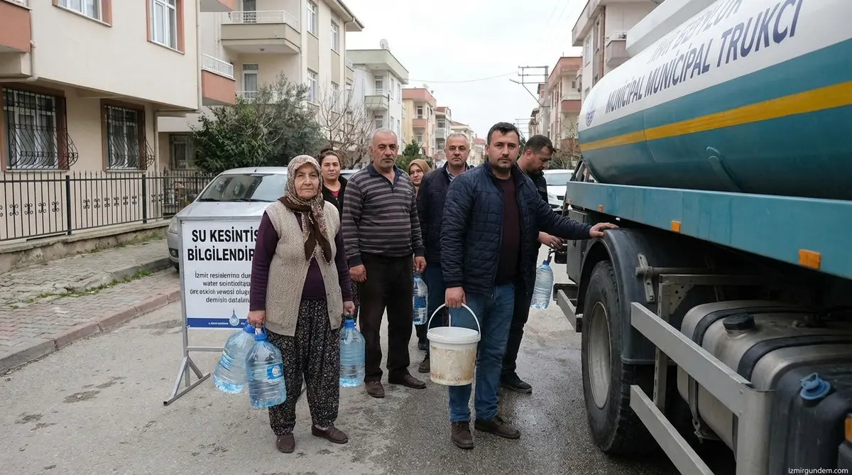 İzmir'de Su Kesintisi Alarmı! (12 Şubat)