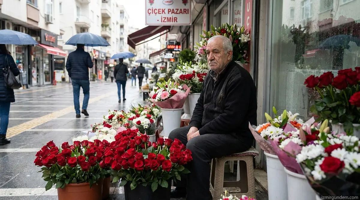 İzmirli Çiçekçiler 14 Şubat'ta Umduğunu Bulamadı