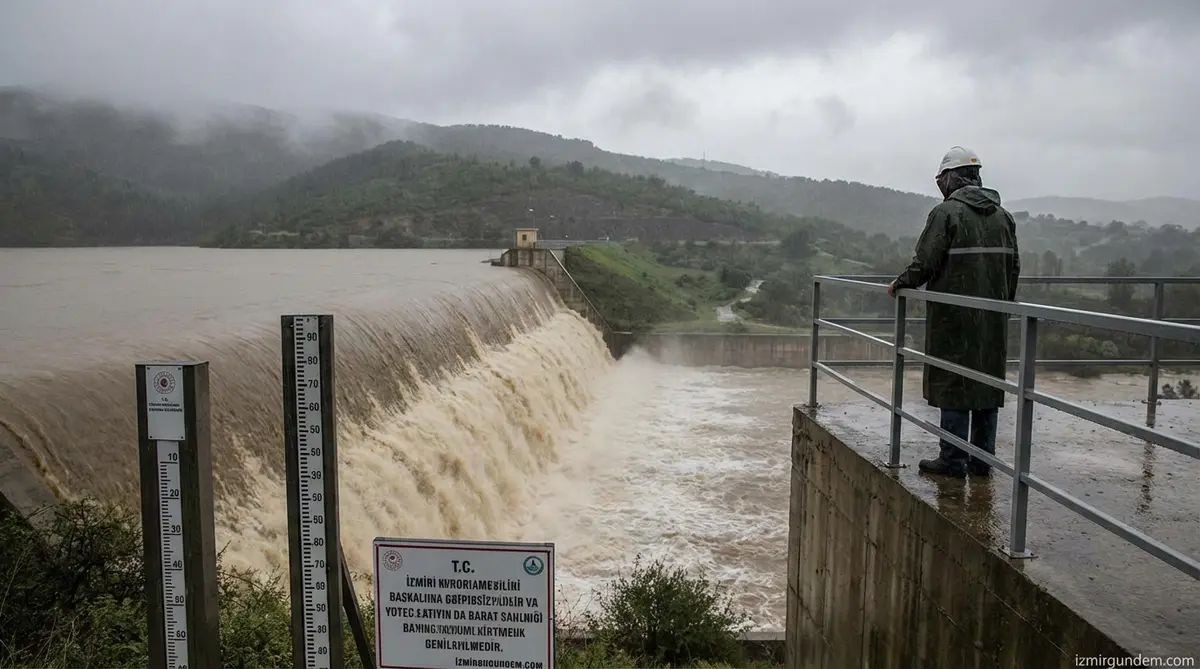 İzmir'e Yağış Rekoru: Barajlar Doluyor