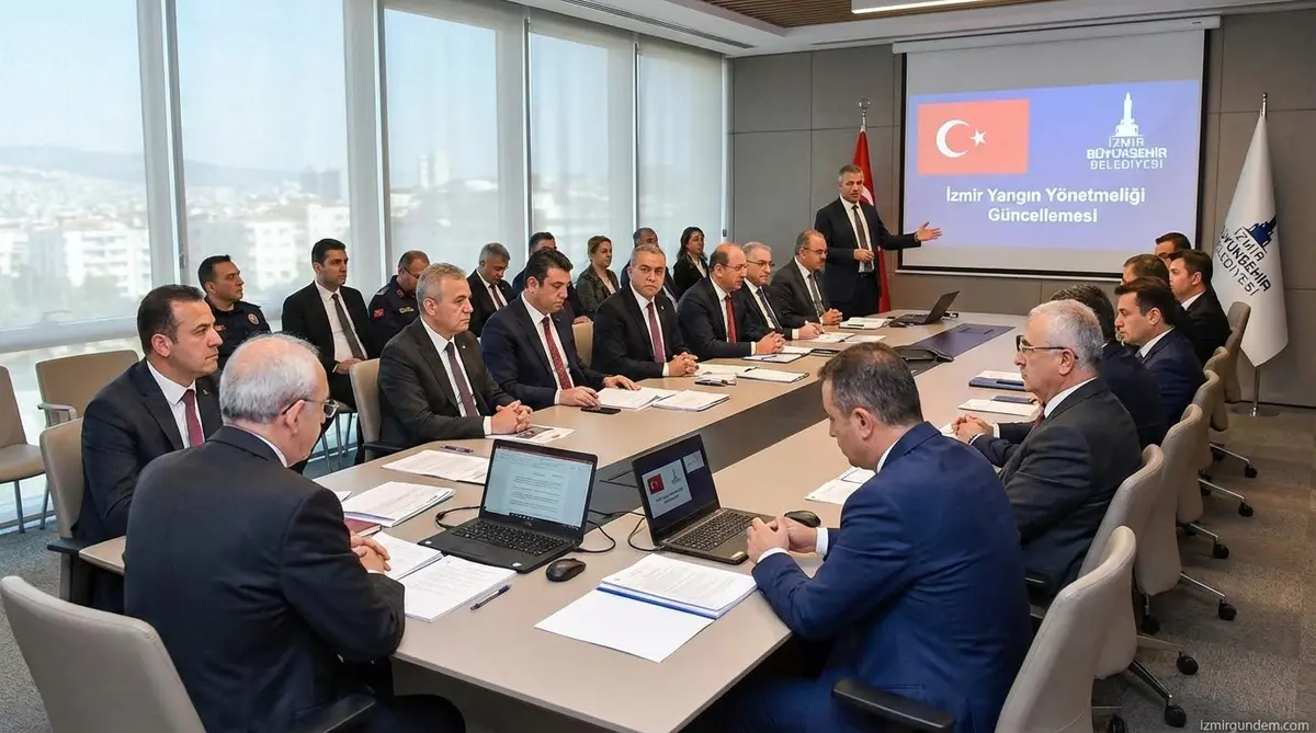 İzmir'de Yangın Yönetmeliği Güncelleniyor