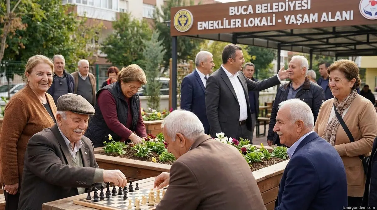Buca'dan Emeklilere Özel Yaşam Alanı