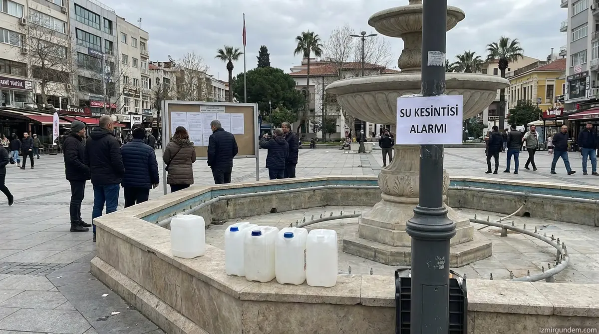 İzmir'de Su Kesintisi Alarmı! (18 Şubat)