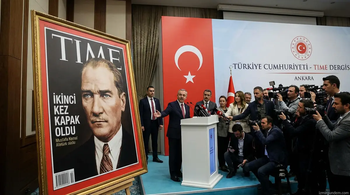 Atatürk, Time Dergisine İkinci Kez Kapak Oldu