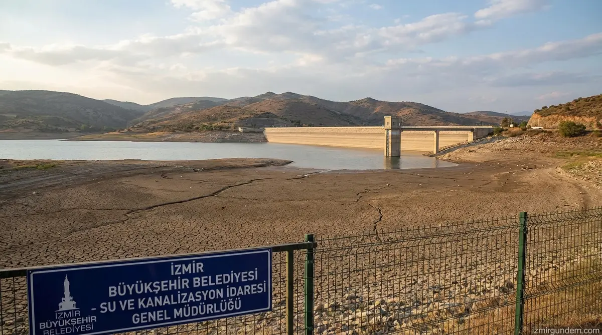 İzmir Barajlarında Doluluk Oranları Kritik Seviyede