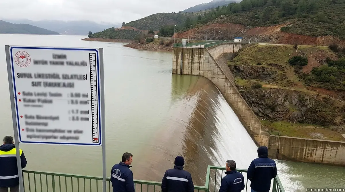 İzmir Barajlarında Doluluk Seviyesi Arttı
