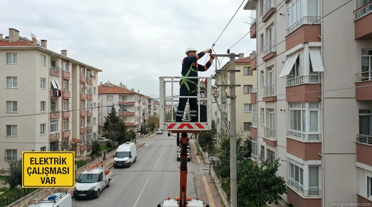 İzmir'de Planlı Elektrik Kesintileri (23 Şubat)