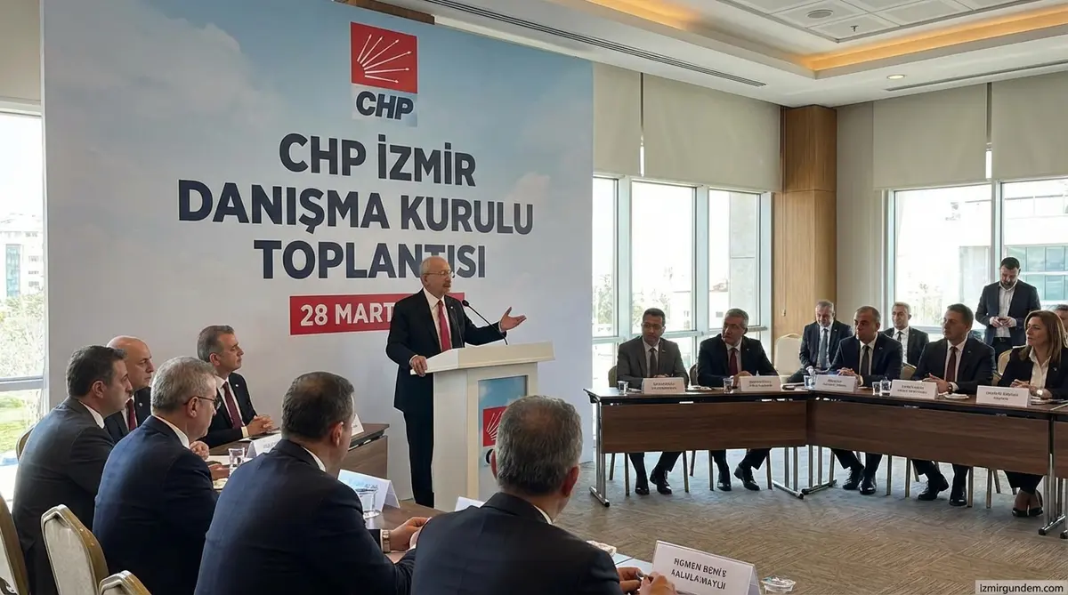 CHP İzmir Danışma Kurulu 28 Mart'ta
