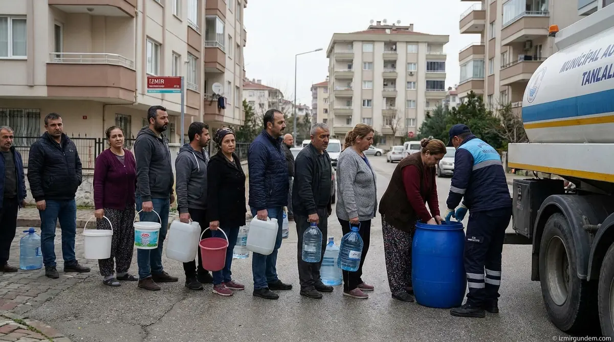 İzmir'de Su Kesintisi: Altı İlçe Etkilendi