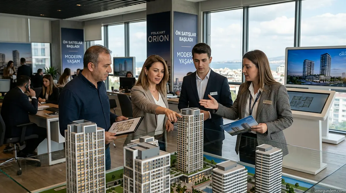 Folkart Orion Projesi İzmir'de Ön Satışa Çıktı