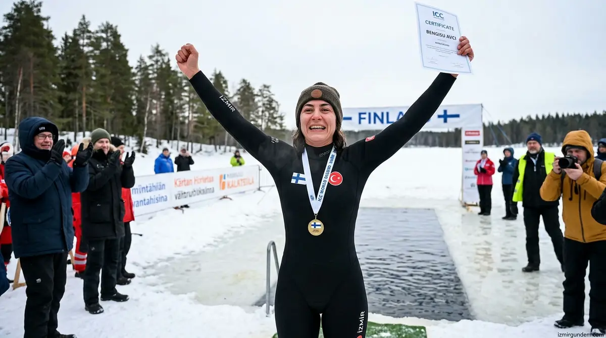 Bengisu Avcı'dan Finlandiya'da Dünya Rekoru! İzmir'in Gururu